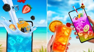 I Drink delicious Cocktails in Boba: Diy Milk Tea Joke! Simulator #besthybridgames #bobadiy screenshot 1