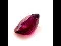 Vidéo: Grenat Rhodolite Ovale 8.2x6.8mm 2.15cts