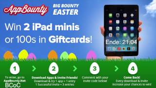 BIG BOUNTY EASTER GIVEAWAY - IPAD MINI, iTunes, amazon, XBOX