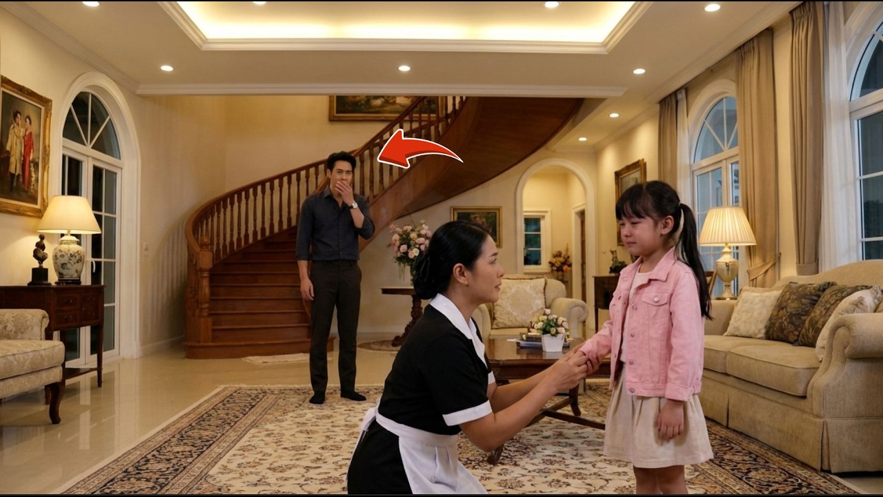 คุณเป็นแม่ของฉันวันนี้ได้ไหม” ลูกสาวมหาเศรษฐีทำให้พนักงานใหม่ร้องไห้ 👍🔔📢