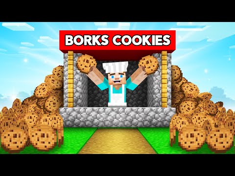 I Built a COOKIE FACTORY In Our Minecraft World!