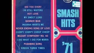 I Did What I Did For Maria (Tony Christie cover) ..... SMASH HITS '71