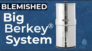 BIG BERKEY® 2.25 GAL With 2 or 4 Black Elements With Stainless Steel B -  Wild Oak Trail