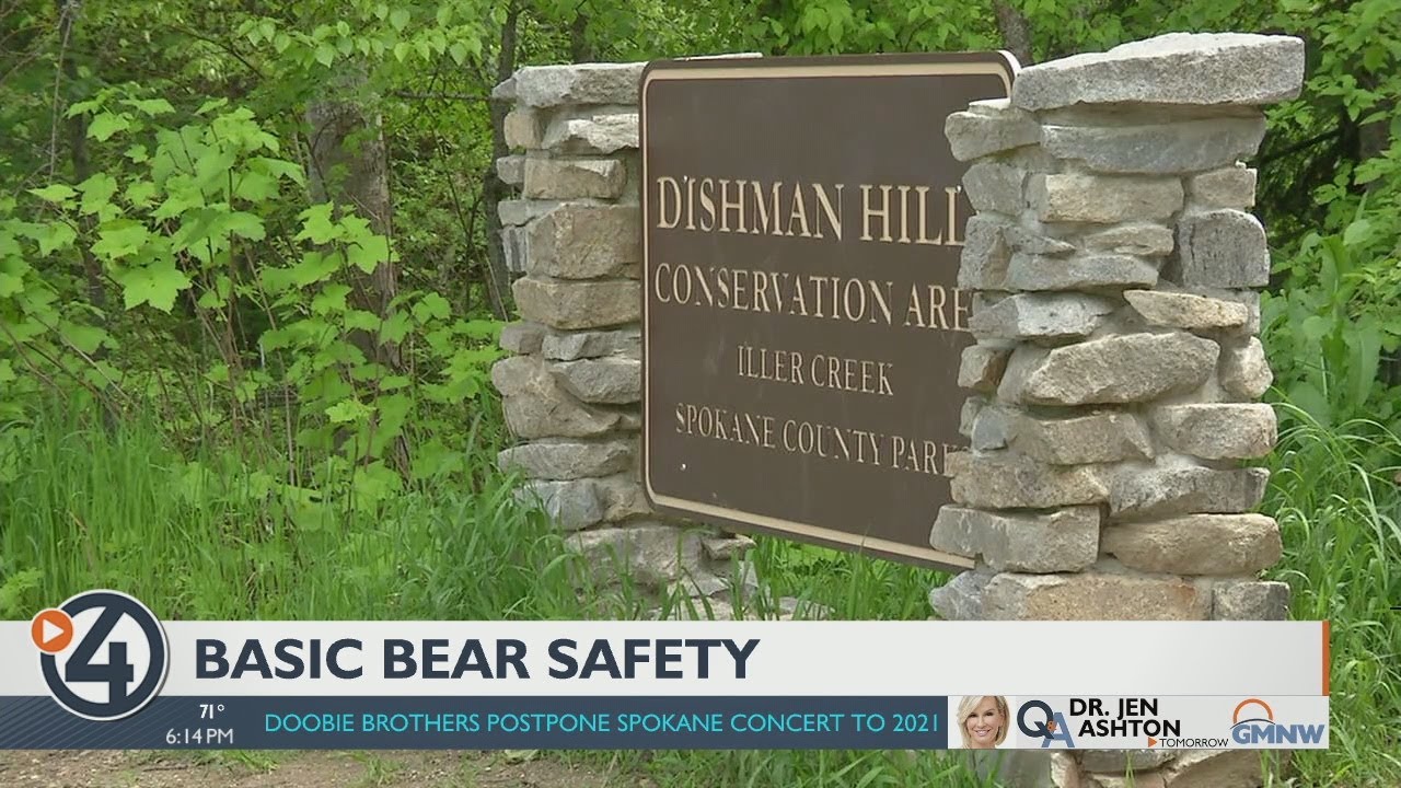 Being "bear aware" in Spokane's hiking areas