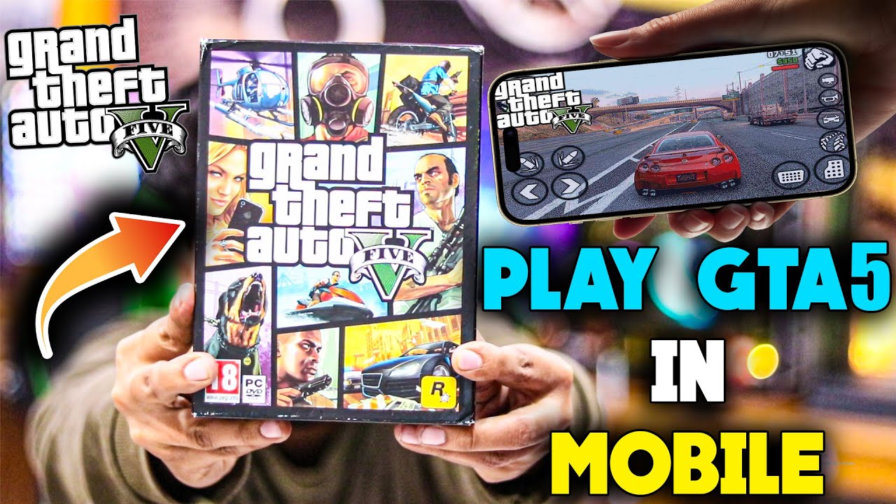 GTA 5 Mobile Gameplay - New BETA RTX High Graphics for Android & iOS [Link]  🔥 - BiliBili