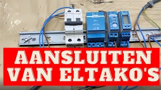 Doorlaatbaarheid Dat gereedschap Hoe sluit je een eltako dimmer en relais aan met drukknoppen? - YouTube