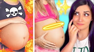 Pregnant Woman Reacts to Good Pregnant vs Bad Pregnant ​...Umm WHAT?