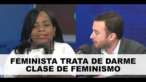 Feminista trata de darme clase de feminismo y sale...
