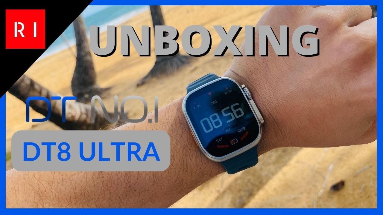video Smartwatch DT NO.1 DT8 Ultra | Análisis, Características y Opiniones