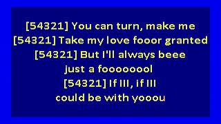 Barbara Mason   Forever karaoke