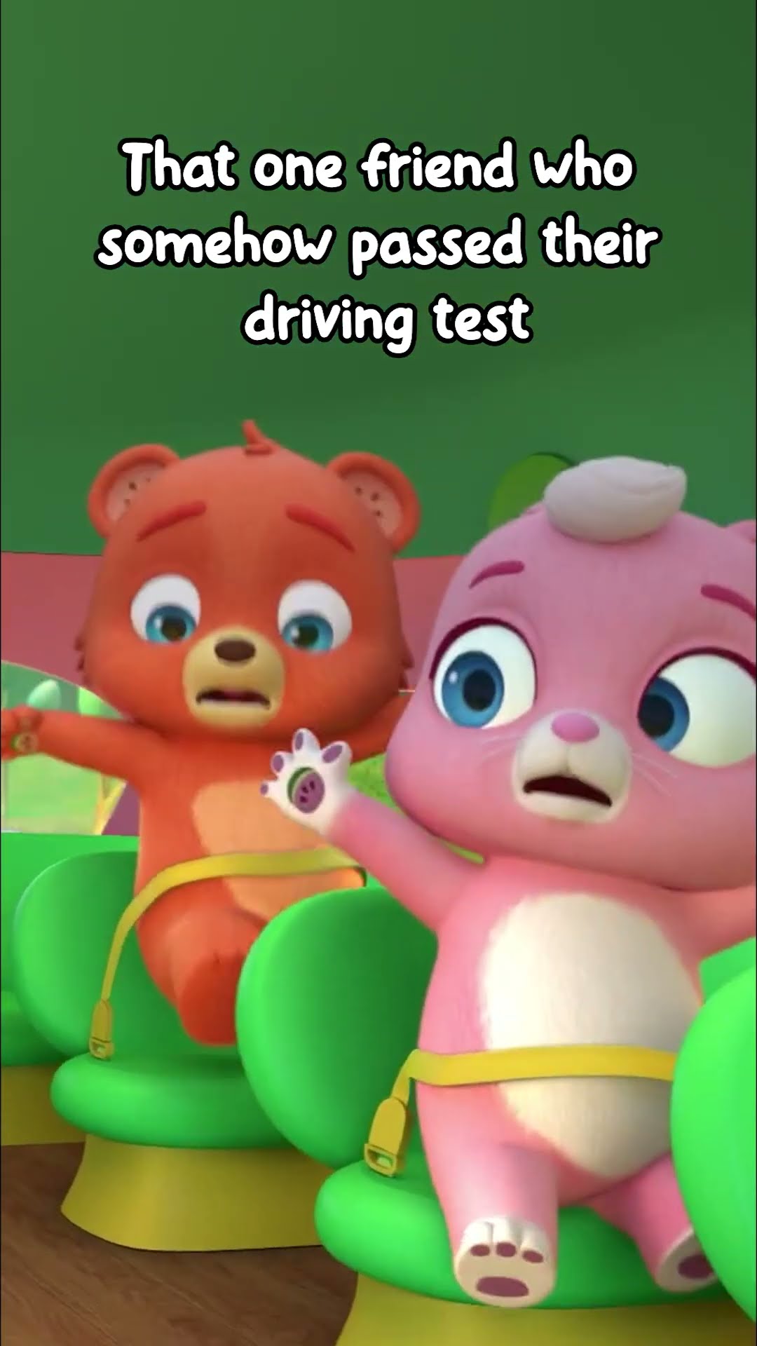 That one friend who SOMEHOW passed their driving test ? #CoComelon