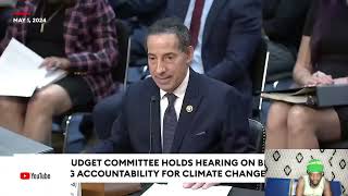 'That Doesn't Make Sense—Does It_'_ Kennedy, Raskin Debate Climate Change Mitigation Efforts