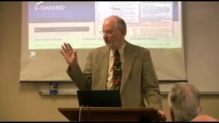e-Sword Class Part 1 e-Sword Class Part 1