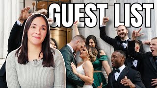 CUT Your Wedding Guest List | Ask Yourself These 5 Questions!