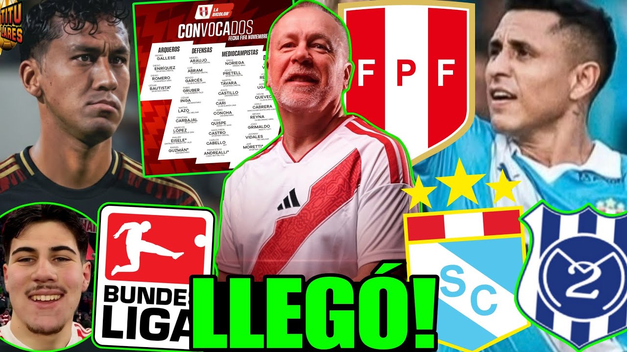 CUÁNDO SALE LISTA de CONVOCADOS de MANO MENEZES a SELECCIÓN 🇵🇪? estará TAPIA? FELIPE CHÁVEZ? CRISTAL