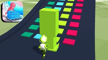 Stack Colors - All Levels Gameplay Android,ios (Level 241)