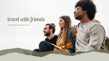 Free Travel with Friends Video Template (Customizable) - FlexClip