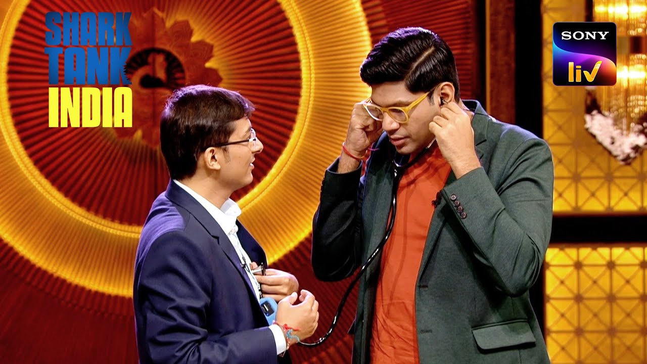 Shark Peyush ने Stethoscope से सुनी इस Pitcher के दिल की आवाज़ Shark
