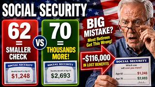 Social Security at 62 vs 70: The Math Everyone Gets Wrong