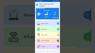 Router Admin and WiFi Analyzer screenshot 2