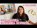 4 свадьбы. 4 сезон  2 выпуск. Обзор от участницы. Формула победы.