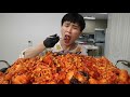 꽃돼지 인천 비오는날 엄청매운 알곤이 꽃게 아구찜 밥도둑 한식먹방[korean food]mukbang Eating show