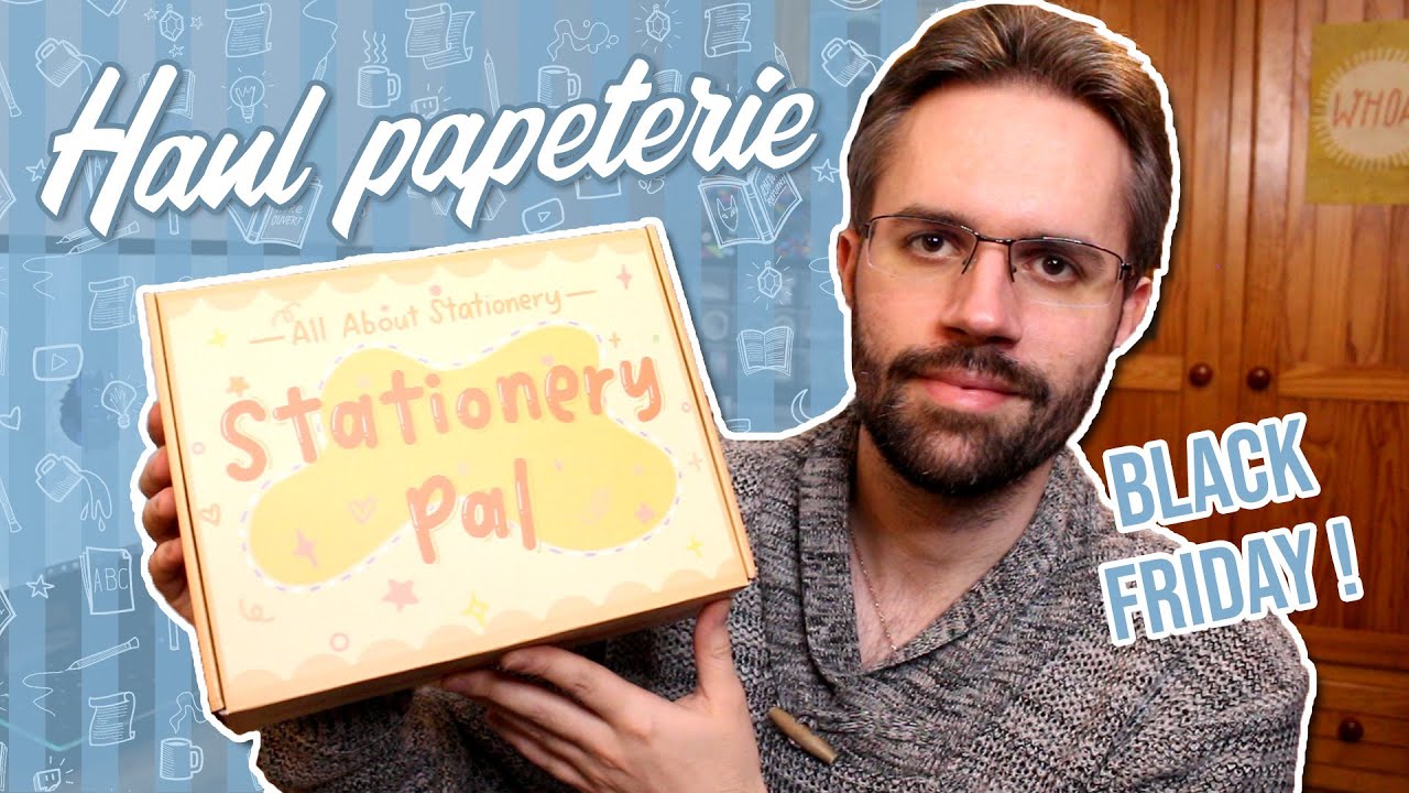Unboxing du Black Friday 2021 avec Stationery Pal + CONCOURS ! | 🐺