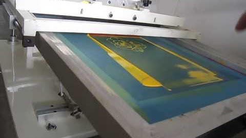 manual screen printer for bucket