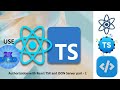 Authorization with React TSX & JSON Mock Server | Project IDX Tutorial | Part - 1 | use 1.5x speed
