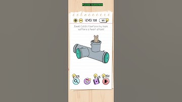 BRAIN TEST LEVEL 108 WALKTHROUGH WITH COMMENTARY