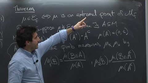 Ergodic Theory - Stefano Luzzatto - Lecture 05