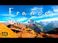 Beautiful France 4K • Peaceful Relaxation Film with Calming Music