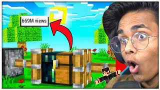 TESTING VIRAL MOST VIEWED MINECRAFT HACKS | I. M. Bixu | MINECRAFT VIRAL HACKS IN PE | Part 3