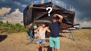 Our Boat After 1 YEAR in Storage in the Tropics!