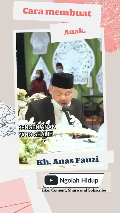 Penghulu Viral; Cara membuat Anak. I Kh. Anas Fauzi. #shorts #fyp #penghulu #nikah #cinta #shalawat