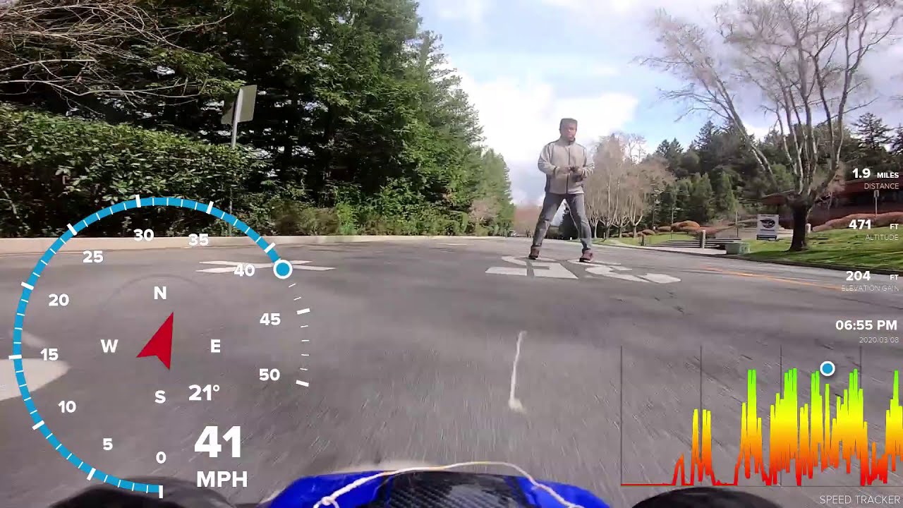 Redcat Volcano EPX speed test using Gopro Hero 7 Black FPV GPS