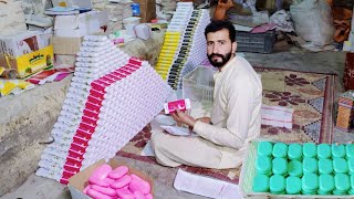 Amazing process of production beauty soap |Incredible Bath Soap Making Process In Local Factory