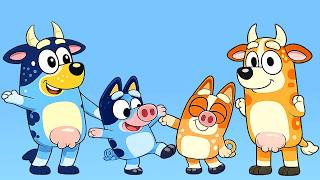 Bluey Theme Song 🎶 But They’re All Farm Animals 🐮🐷 (FUNNY Intro!)