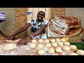 How to make soft chapatis//Celebrating early Christmas🎄.Rural life