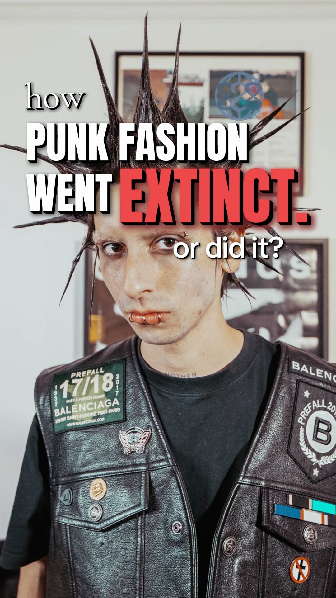 Punk fashion went EXTINCT. • #streetwear #japanesefashion