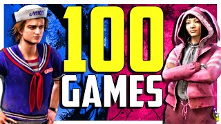 100 Games of Dead by Daylight: The Statistics