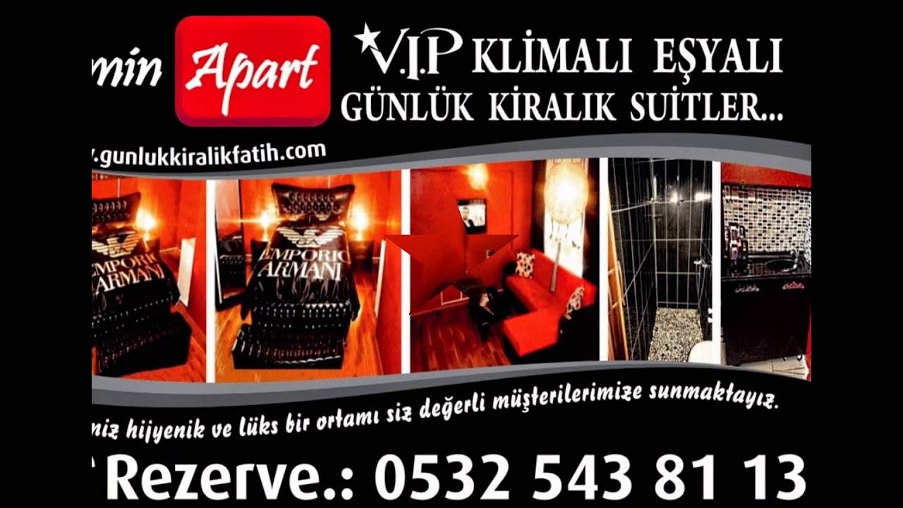 GÜNLÜK KİRALIK DAİRE LALELİ BEYAZIT FATİH AKSARAY YouTube