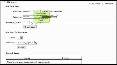 Πώς να δημιουργήσετε μια βάση δεδομένων MySQL