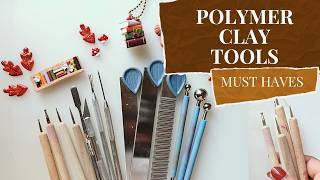 Polymer Clay Tools for Beginners | Must Have Tools to Start (Hindi) #polymerclay