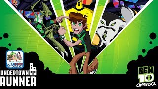 Ben 10 Omniverse Undertown Runner - Run As Far As You Can Cartoon Network Games