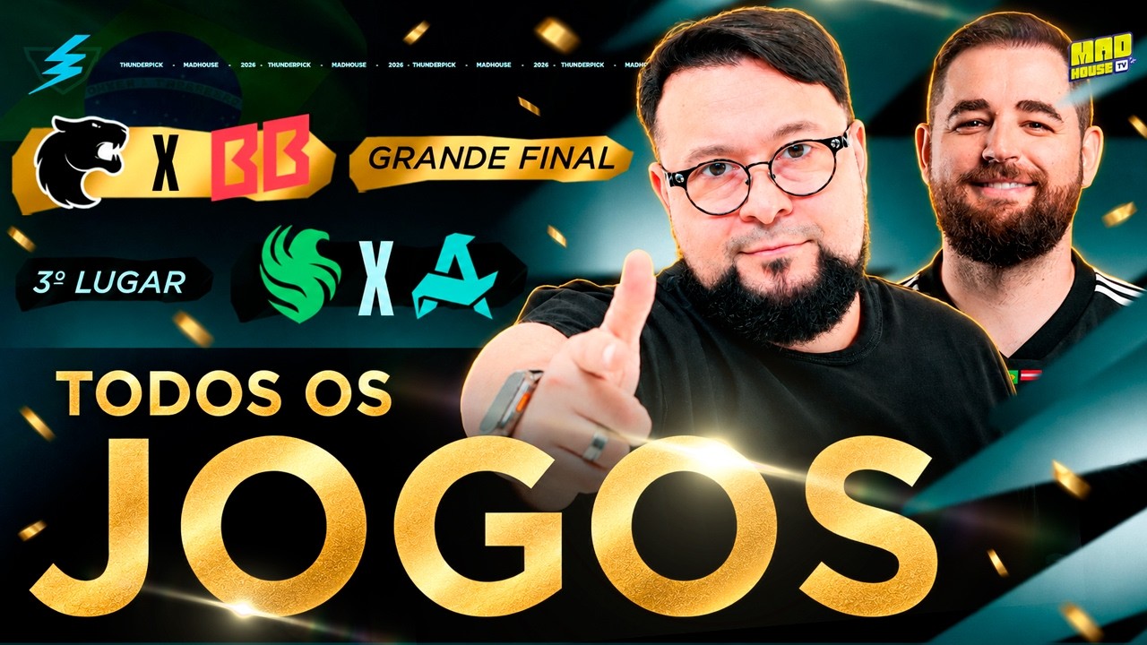THUNDERPICK WORLD CHAMPIONSHIP 2026 (FINAL) - TODOS OS JOGOS - COMPLETO
