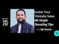 Website + Stores: Double Your Website Sales with Simple Branding Tips | GoDaddy Open 2021