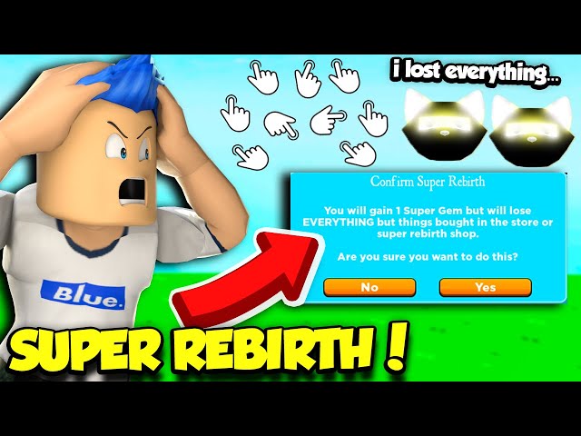 NEW UPDATE! REBIRTH SYSTEM IS *EPIC* AND I SPENT *5000* ROBUX BUT