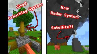 Minecraft Just Cloud Addon | New Radar System?!?! & Debarking System