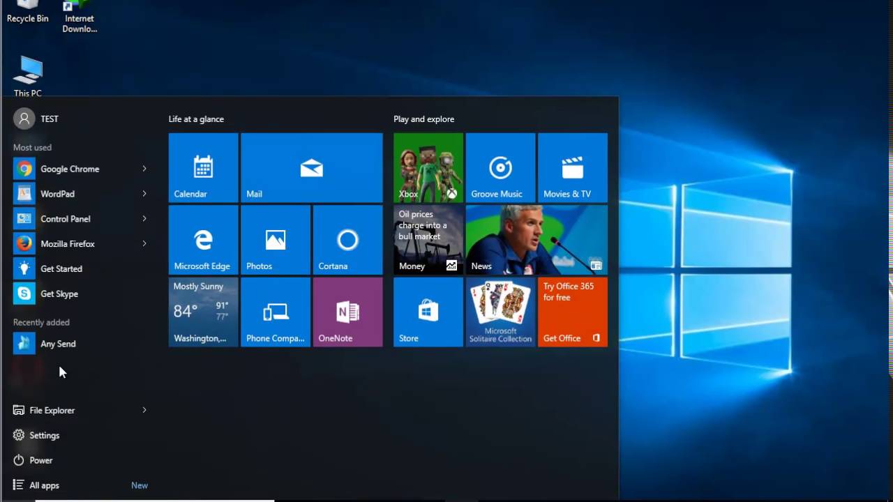 anysend for windows 10